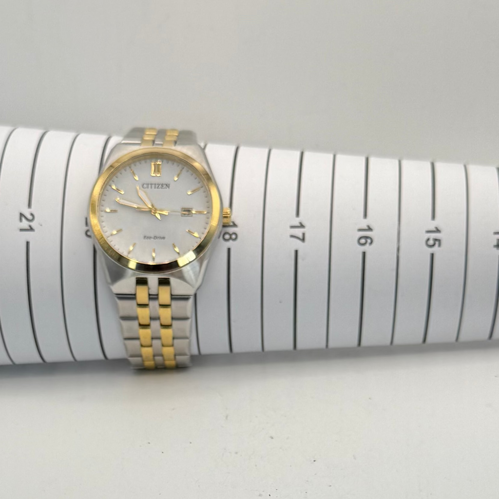 Citizen Eco-Drive Two Tone Date Watch 42mm Original Box (Fully Tested and Working)- £90.00