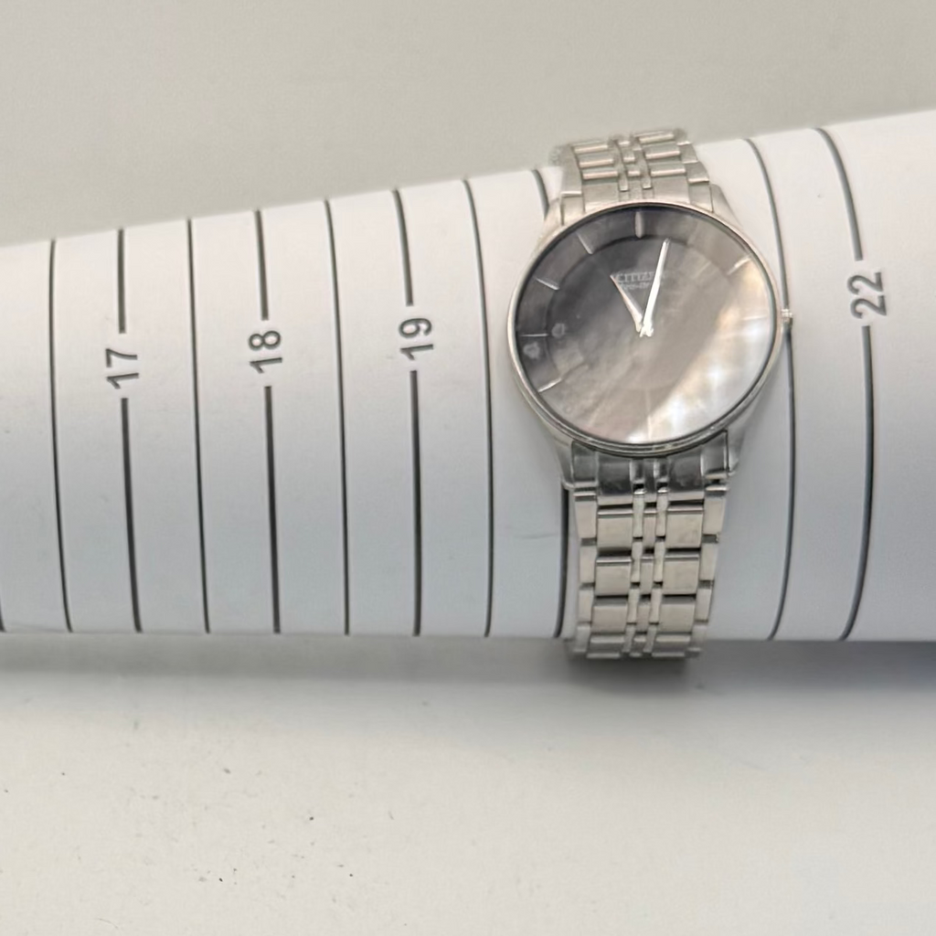 Citizen Eco-Drive Ultra Slim Black Dial Watch 38mm Original Box (Fully Tested and Working)- £90.00