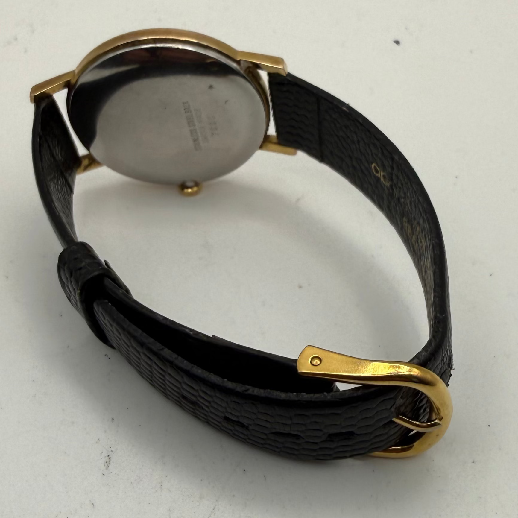 Vintage Raymond Weil Geneve Mechanical Wind Up Dress Watch Swiss Made 34mm- £85.00