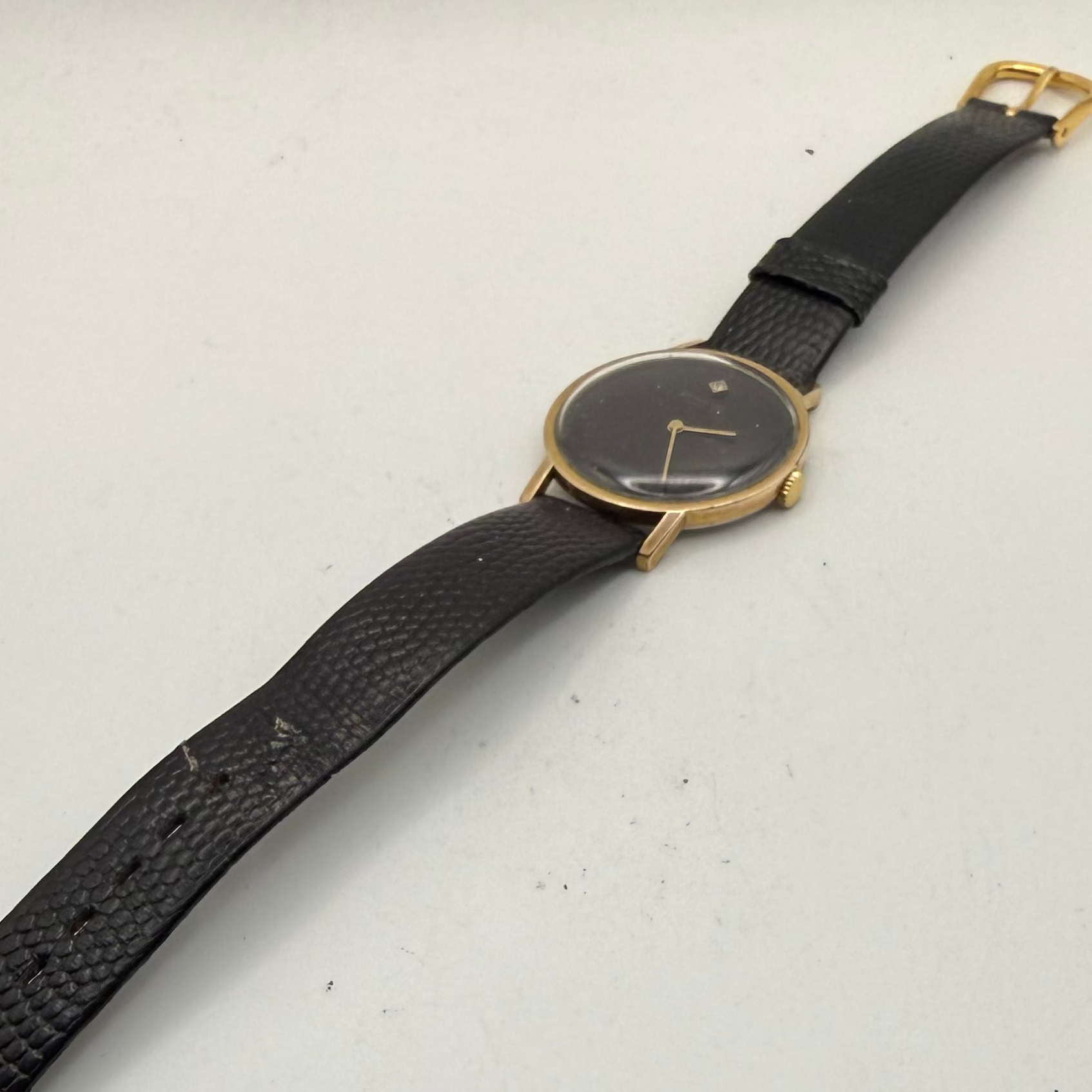 Vintage Raymond Weil Geneve Mechanical Wind Up Dress Watch Swiss Made 34mm- £85.00
