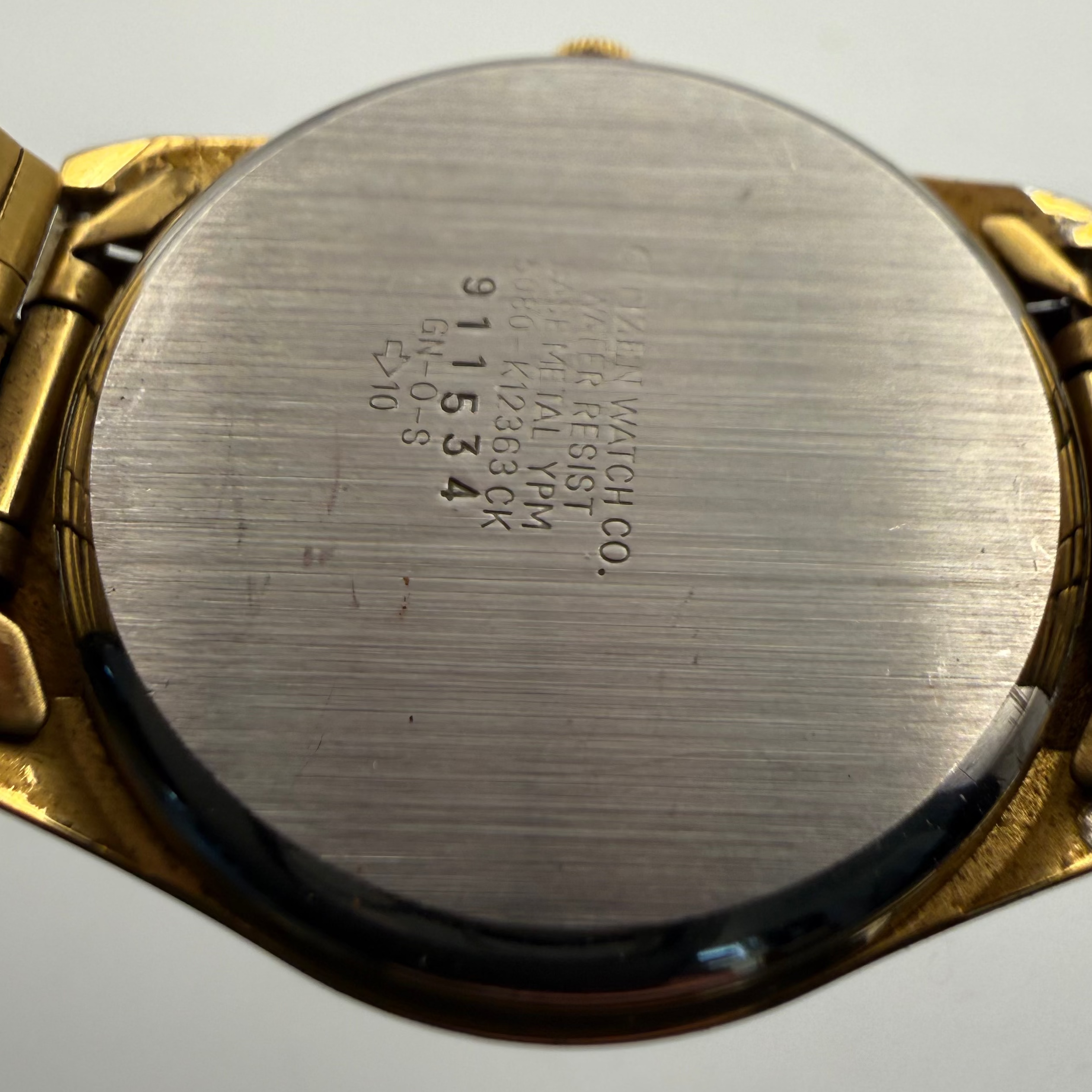 Citizen Eco-Drive WR50 Gold Tone Bracelet Watch 37mm Fully Serviced- £80.00