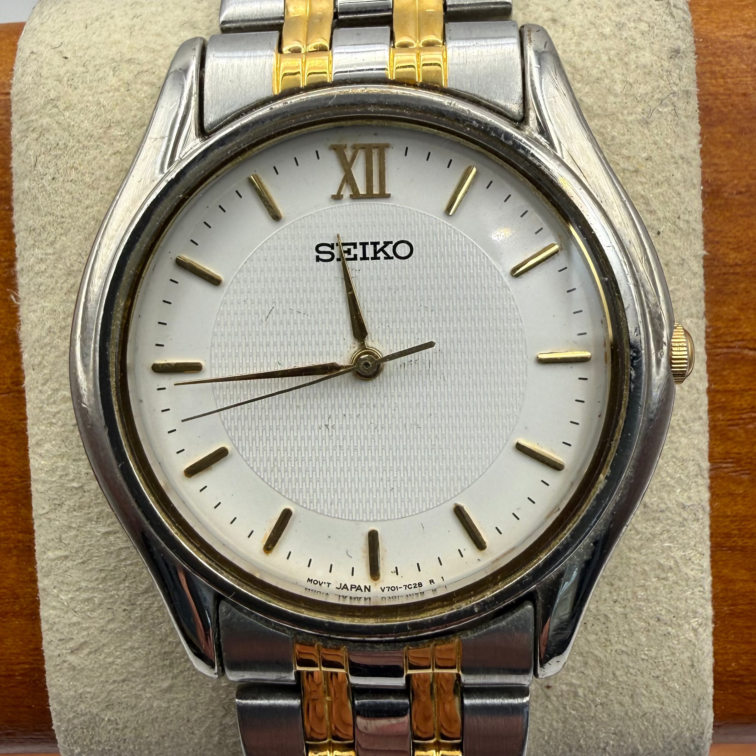 Seiko Two Tone Dress Watch 36mm Fully Serviced- £70.00