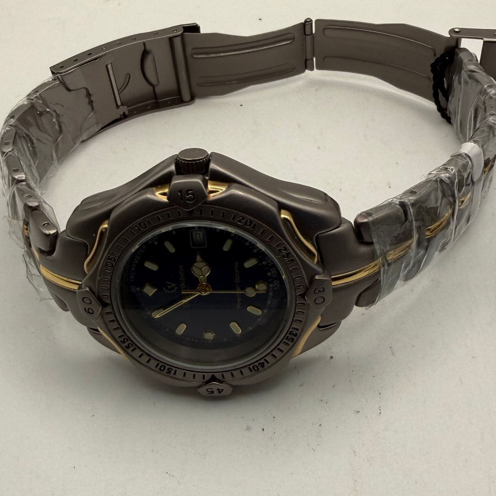 Claude Valentini Premier Sports – New Old Stock – Full Set – Blue Dial- £65.00