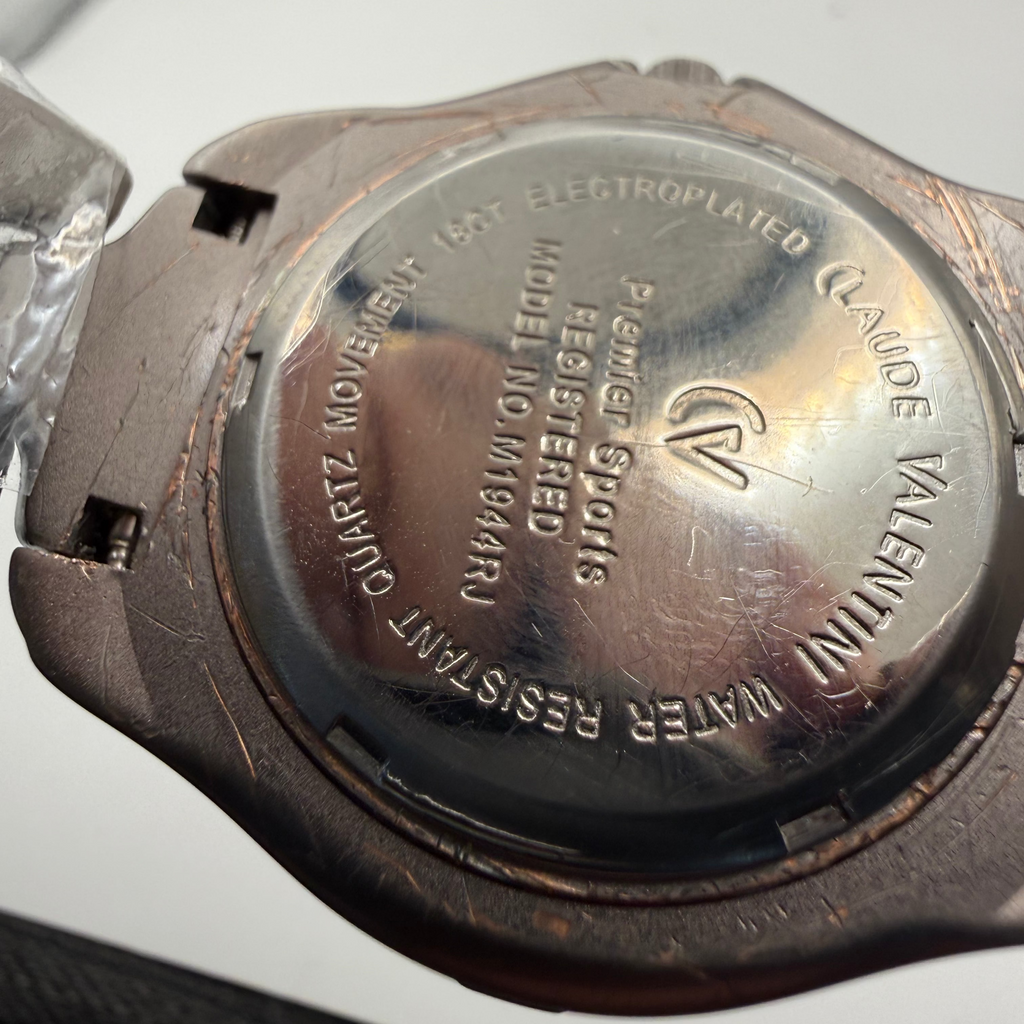 Claude Valentini Premier Sports – New Old Stock – Full Set – Blue Dial- £65.00