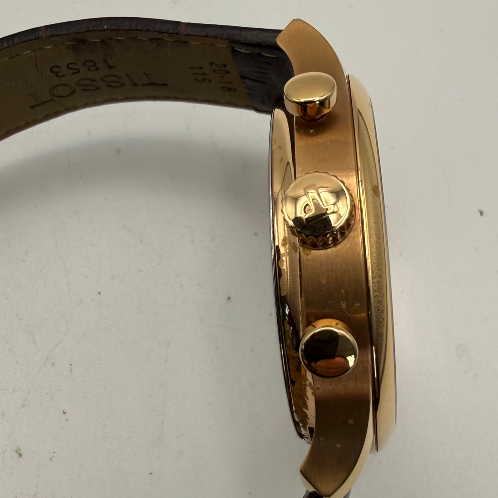 Tissot 1853 Rose Gold Chronograph – Full Set – Sapphire Crystal – Stunning Dress Watch- £250.00