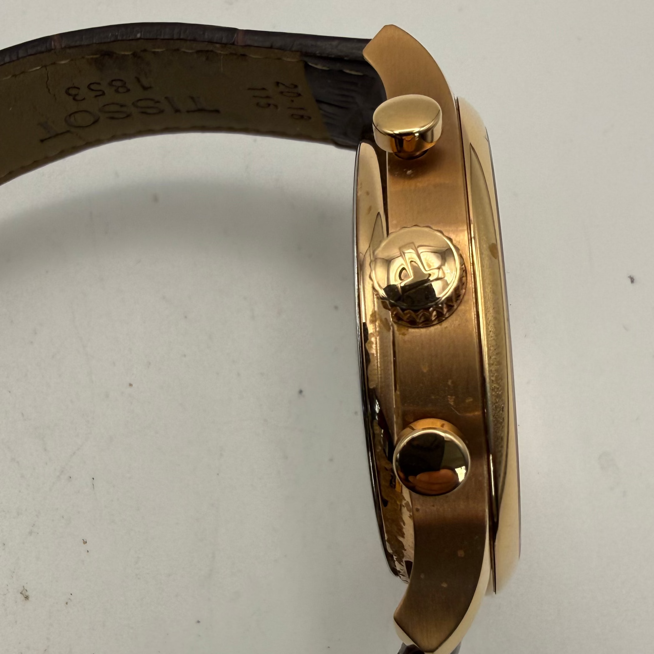 Tissot 1853 Rose Gold Chronograph – Full Set – Sapphire Crystal – Stunning Dress Watch- £250.00