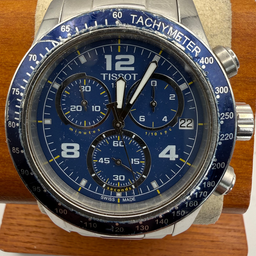 Tissot V8 Chronograph Blue Dial- £180.00