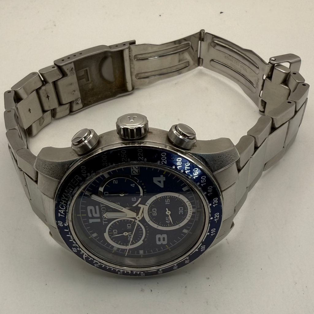 Tissot V8 Chronograph Blue Dial- £180.00