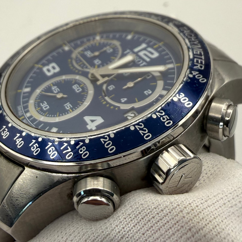 Tissot V8 Chronograph Blue Dial- £180.00