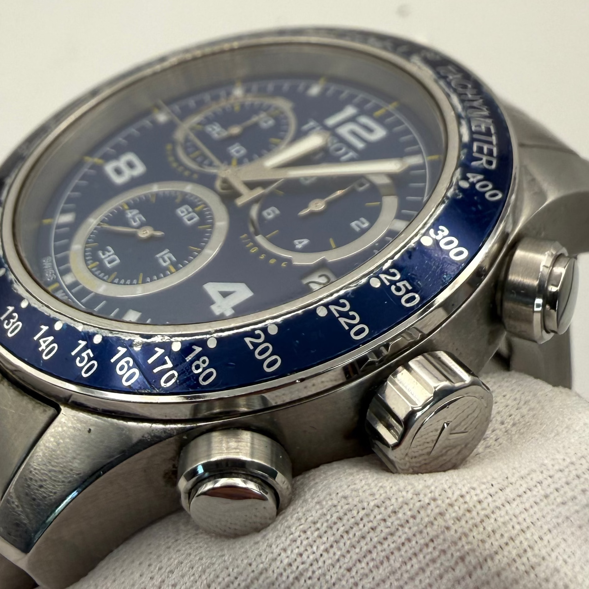 Tissot V8 Chronograph Blue Dial- £180.00