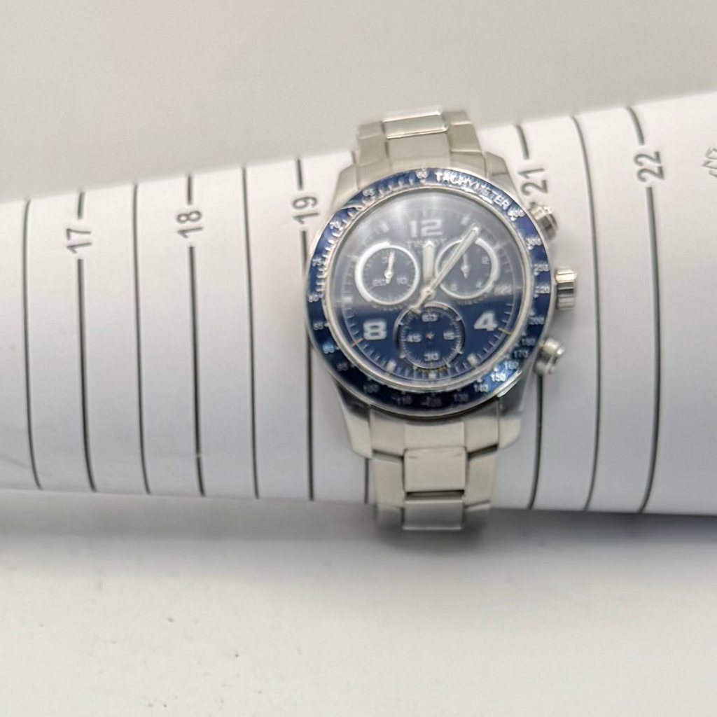 Tissot V8 Chronograph Blue Dial- £180.00
