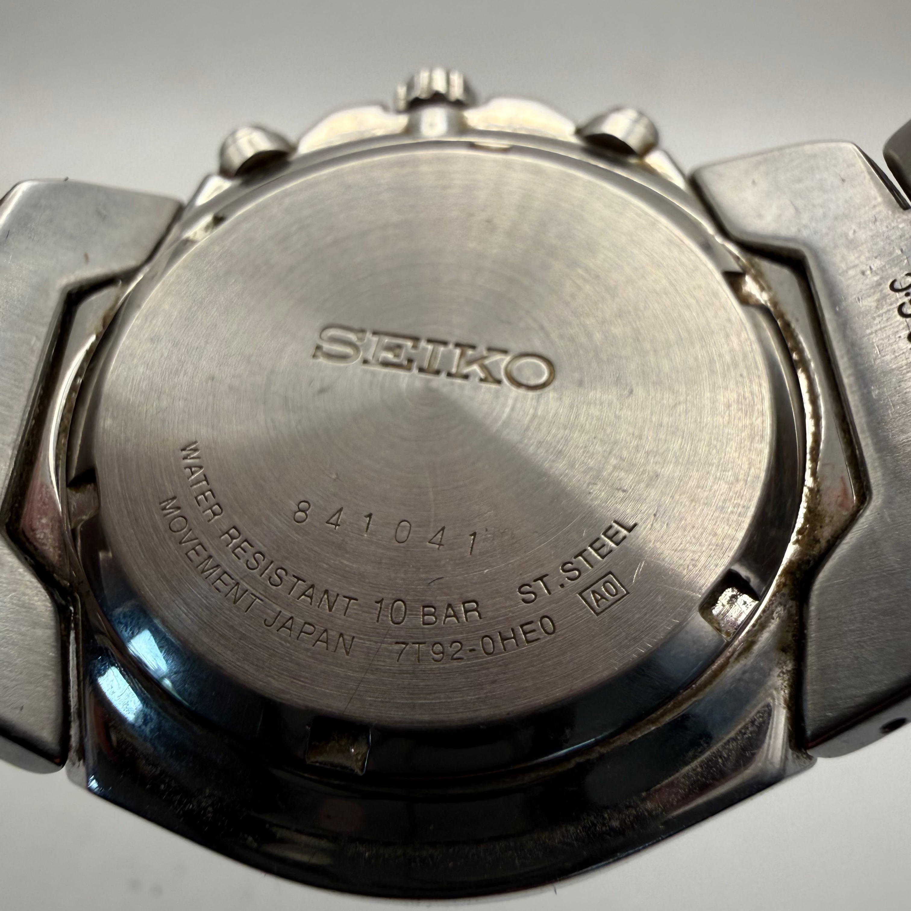 Seiko Chronograph 100M Quartz Men’s Watch 7T92-0HE0- £120.00