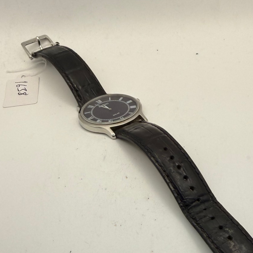 Seiko Solar V115-0BE0 Blue Dial Roman Numeral Dress Watch c. January 2019- £79.99