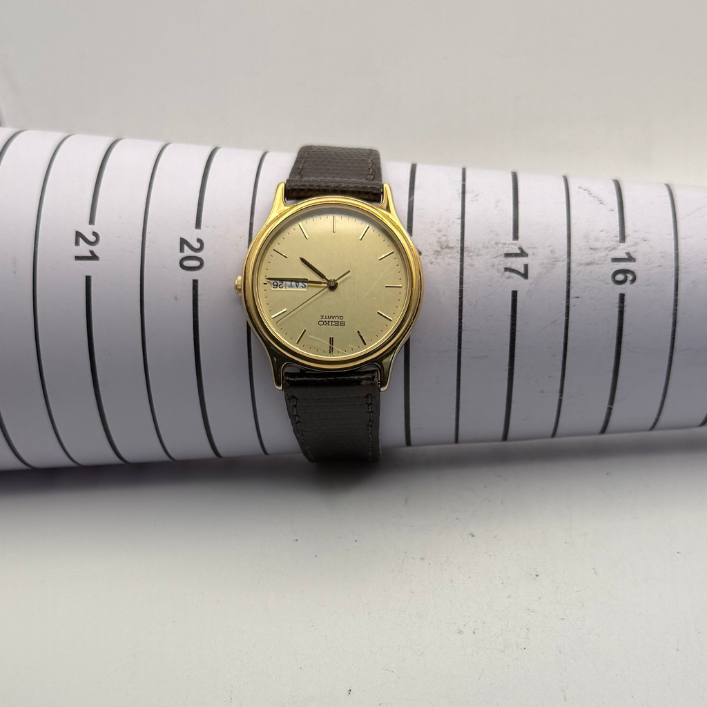 Seiko Quartz Day-Date – Gold Tone- £69.95