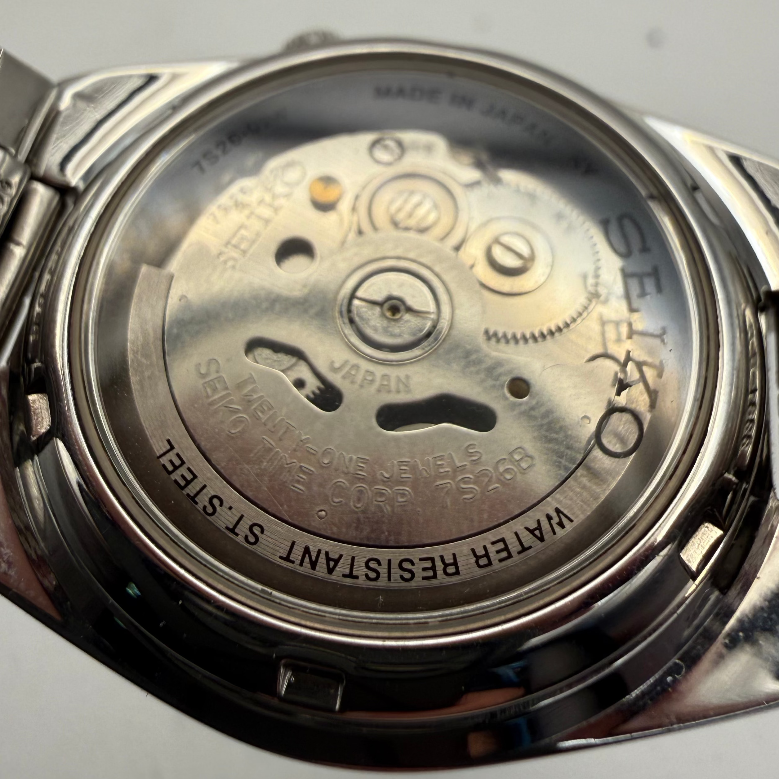 Seiko 5 Automatic 21 Jewels Black Dial-£139.95
