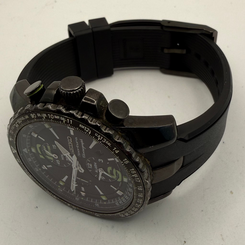 Seiko Sportura Chronograph Alarm SNAE67P1 7T62-0LA0 Men's Watch- £225.00