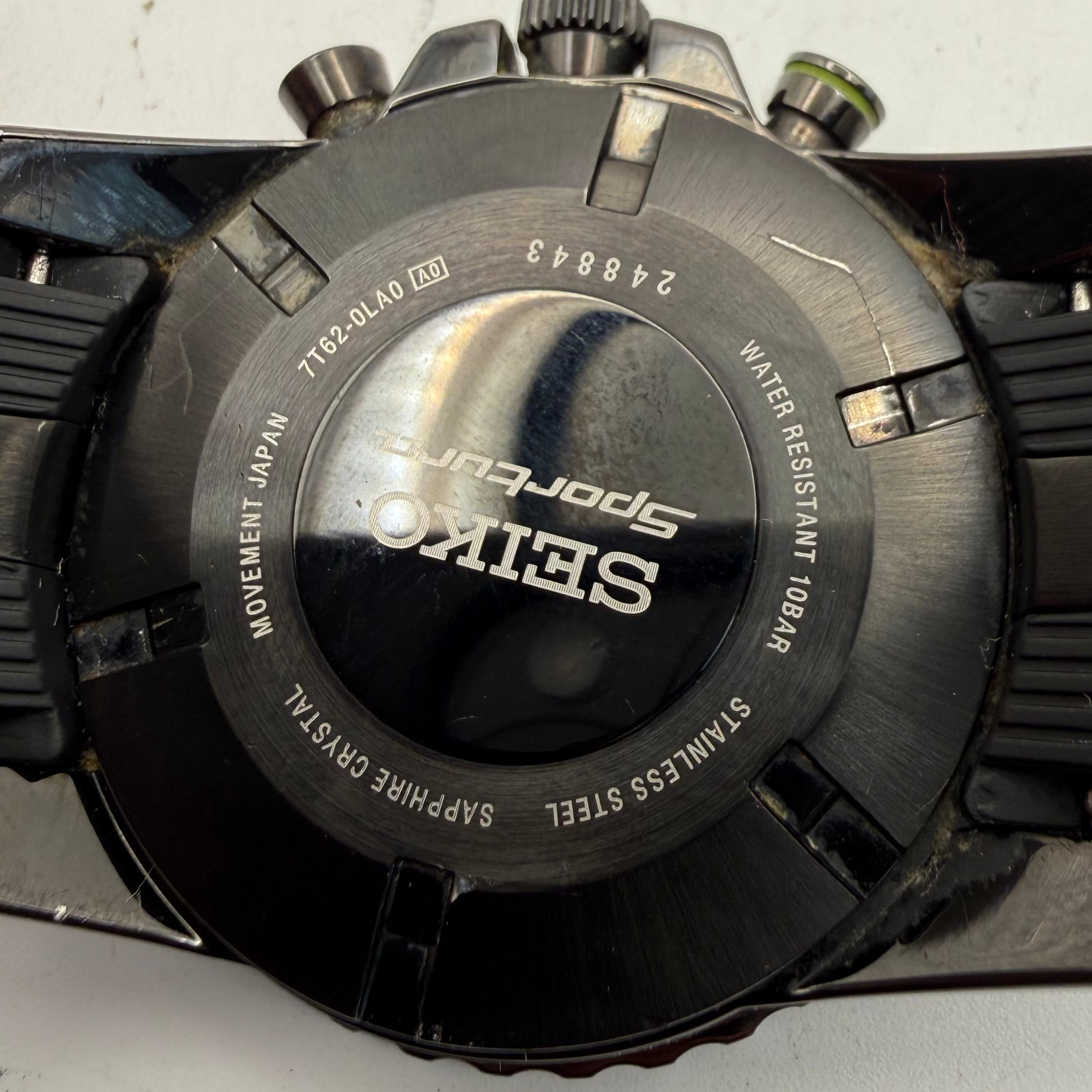 Seiko Sportura Chronograph Alarm SNAE67P1 7T62-0LA0 Men's Watch- £225.00