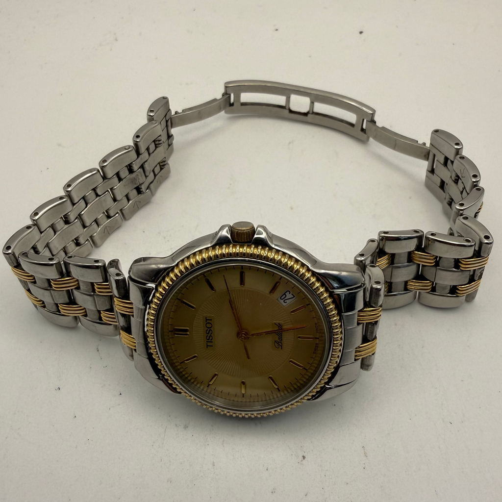 Tissot Ballade Swiss Made Two Tone Quartz Watch Full Set Sapphire Crystal 37mm- £240.00