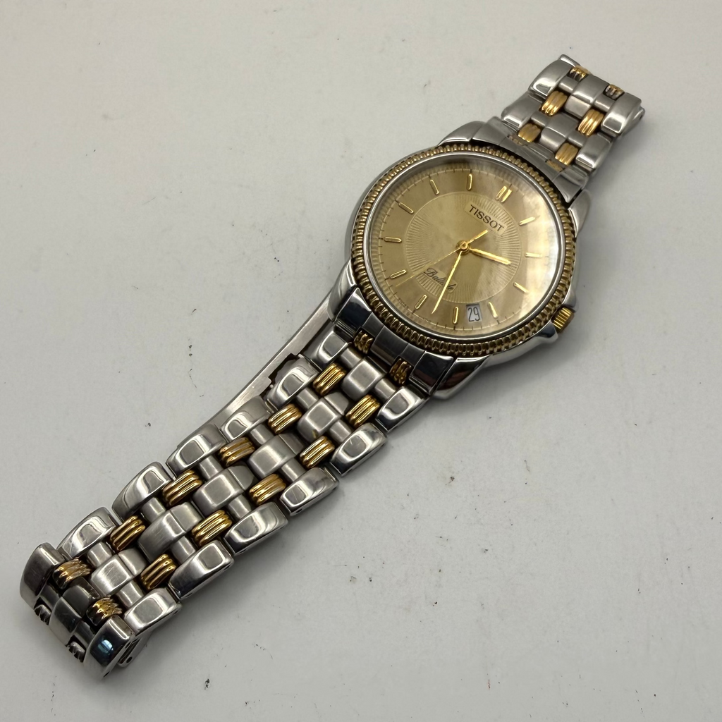 Tissot Ballade Swiss Made Two Tone Quartz Watch Full Set Sapphire Crystal 37mm- £240.00