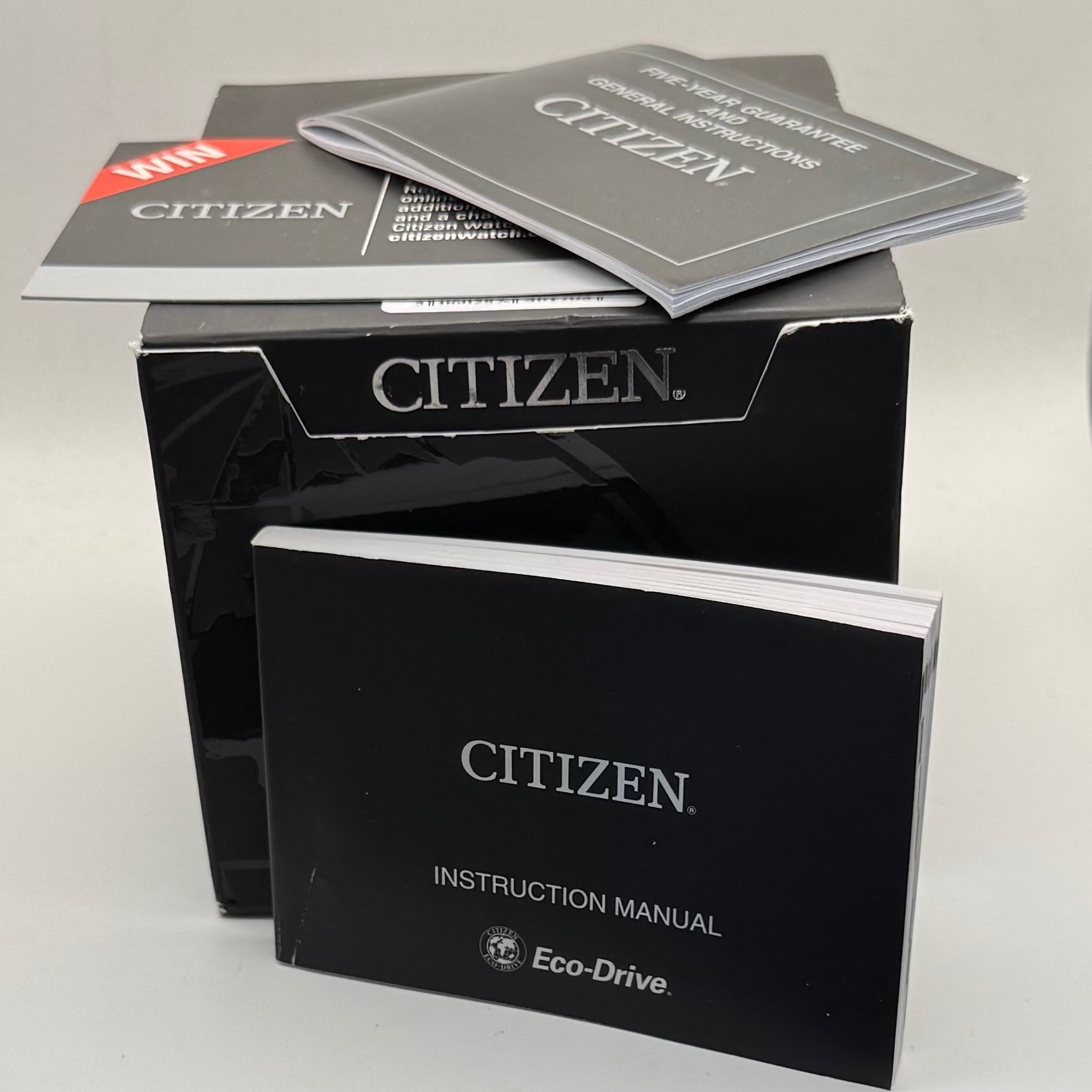 Citizen Eco-Drive Chronograph Rose Gold Tone Full Set Watch (Fully Tested and Working)- £140.00