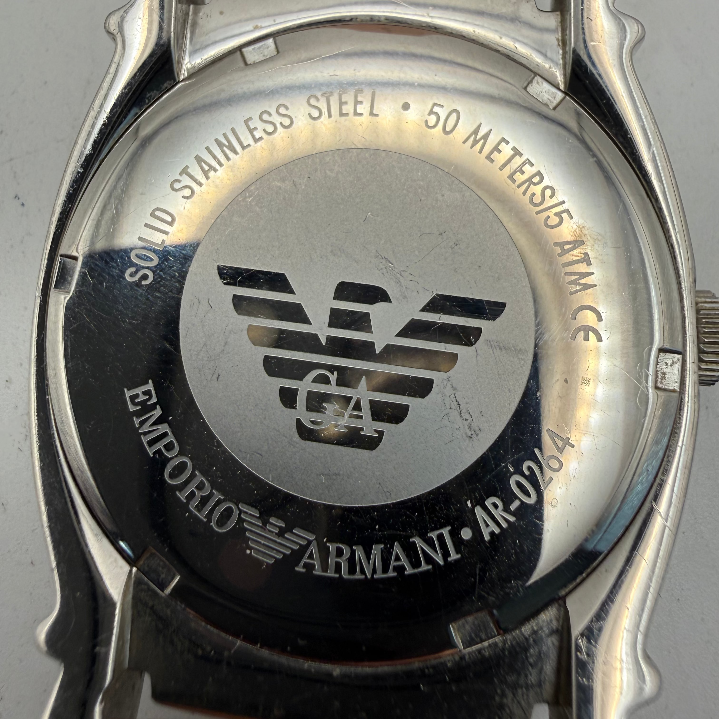 Emporio Armani AR-0244 Watch (Fully Tested and Working)- £50.00
