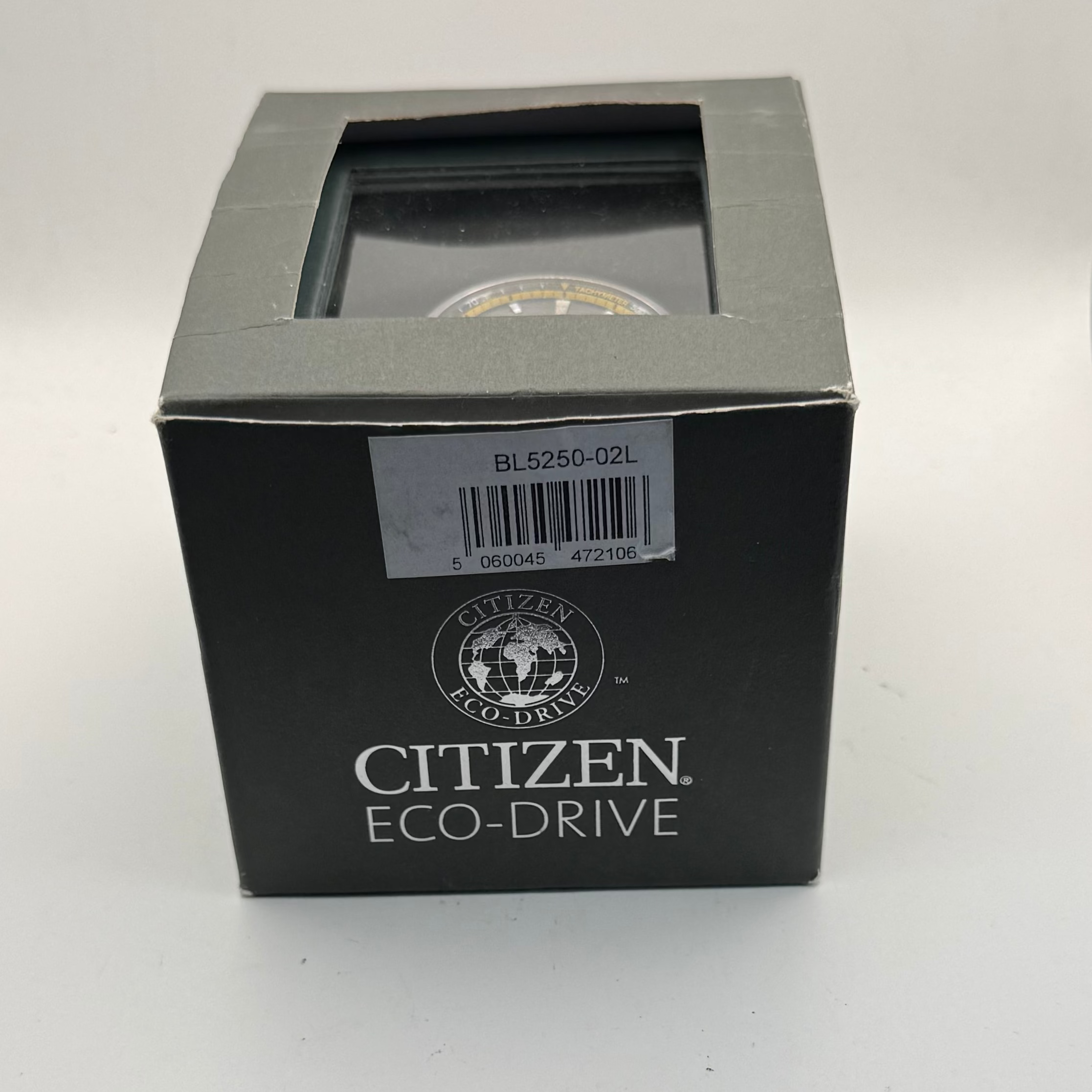 Citizen Eco-Drive H500-S121082 Chronograph WR100 Black & Yellow Racing Dial 48mm- £120.00