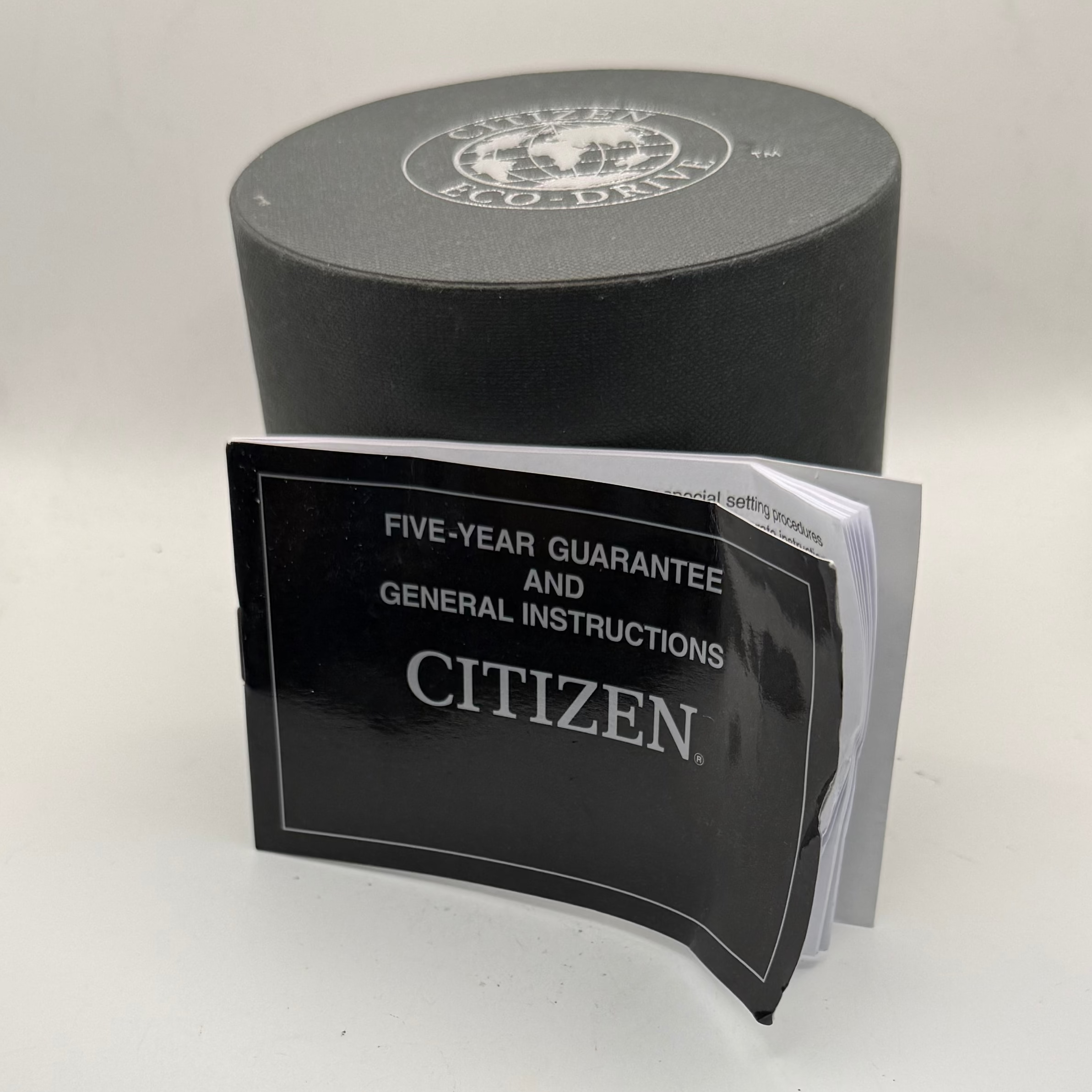 Citizen Eco-Drive B690-S077874 Military Style Black PVD WR100 46mm Men's Watch Boxed- £95.00