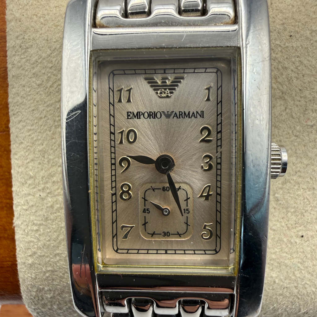 Emporio Armani Ladies Watch Stainless Steel Bracelet- £45.00