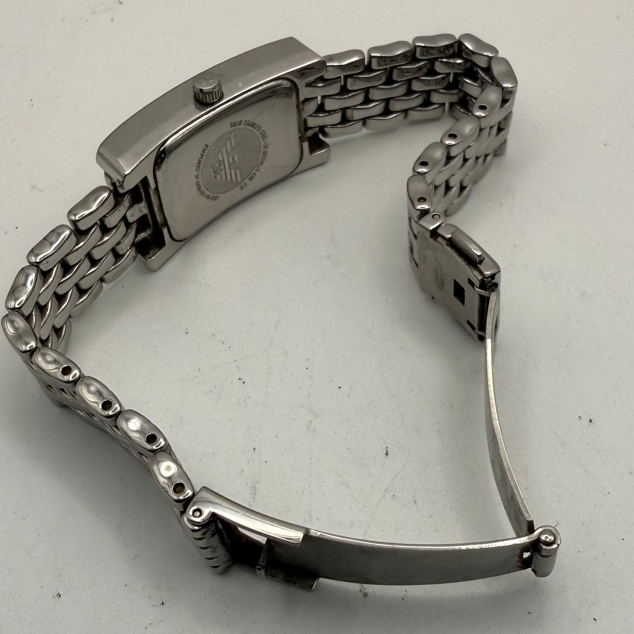 Emporio Armani Ladies Watch Stainless Steel Bracelet- £45.00