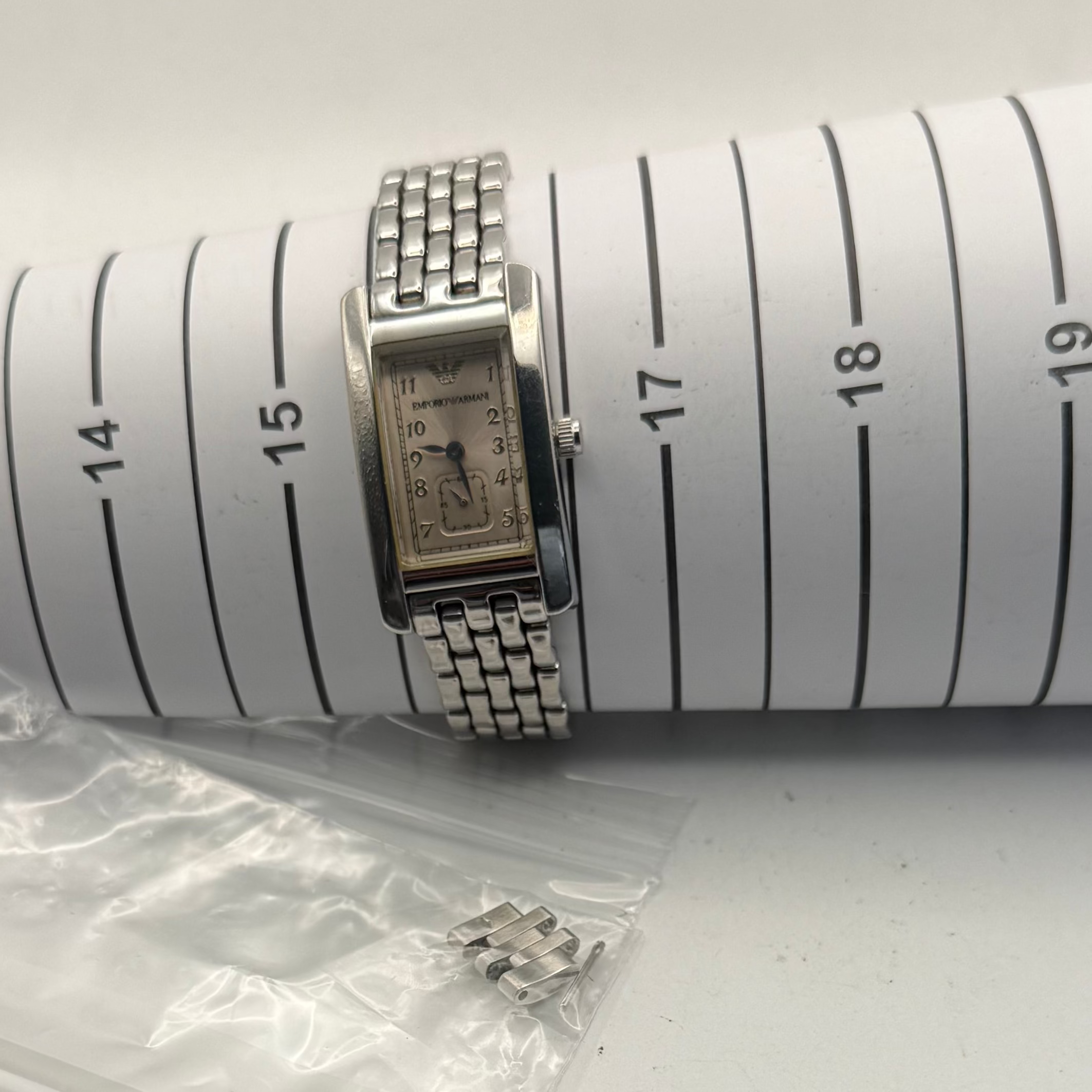 Emporio Armani Ladies Watch Stainless Steel Bracelet- £45.00