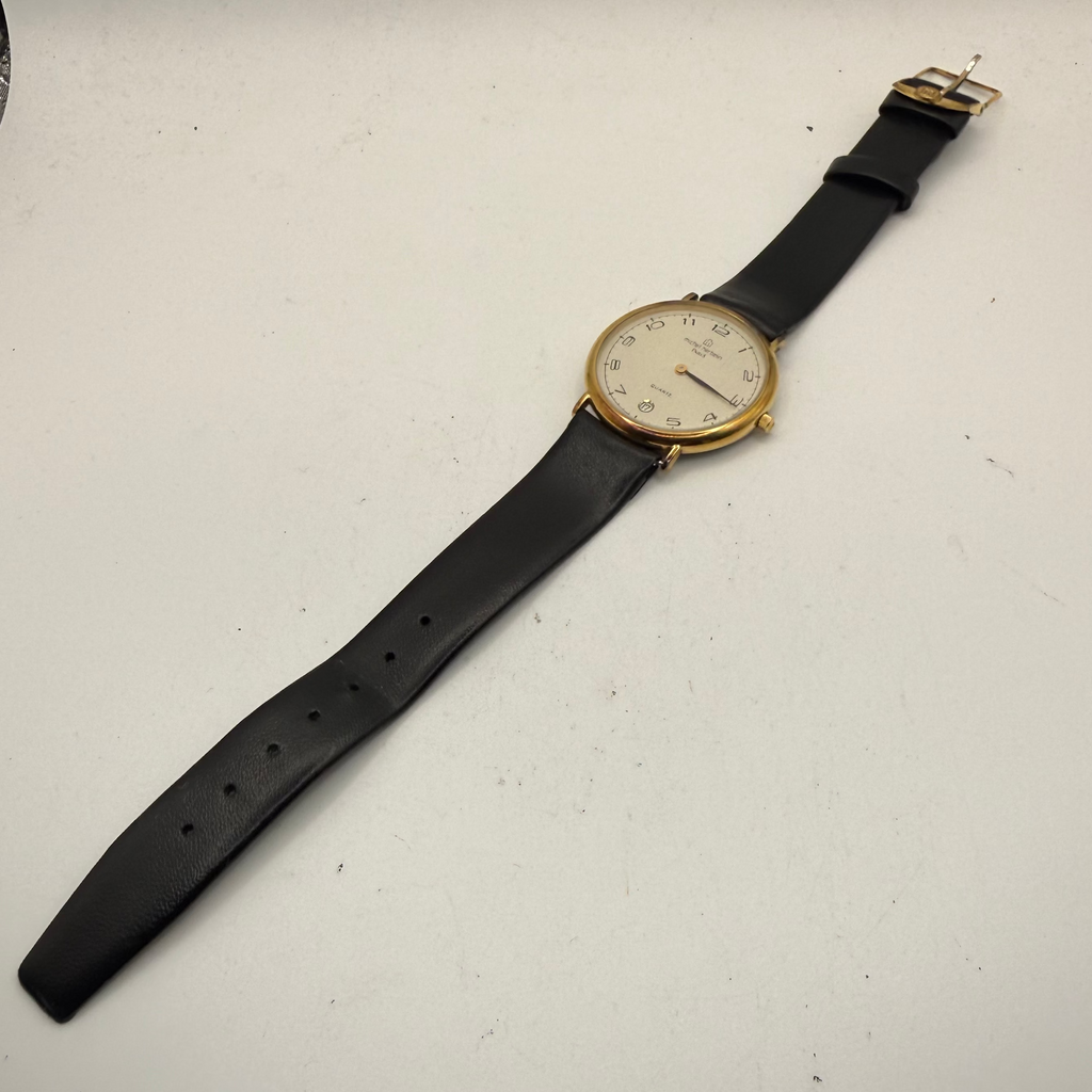 Michel Herbelin Paris Quartz Dress Watch – Gold Tone – Original Box & Papers (Fully Tested and Working)- £90.00