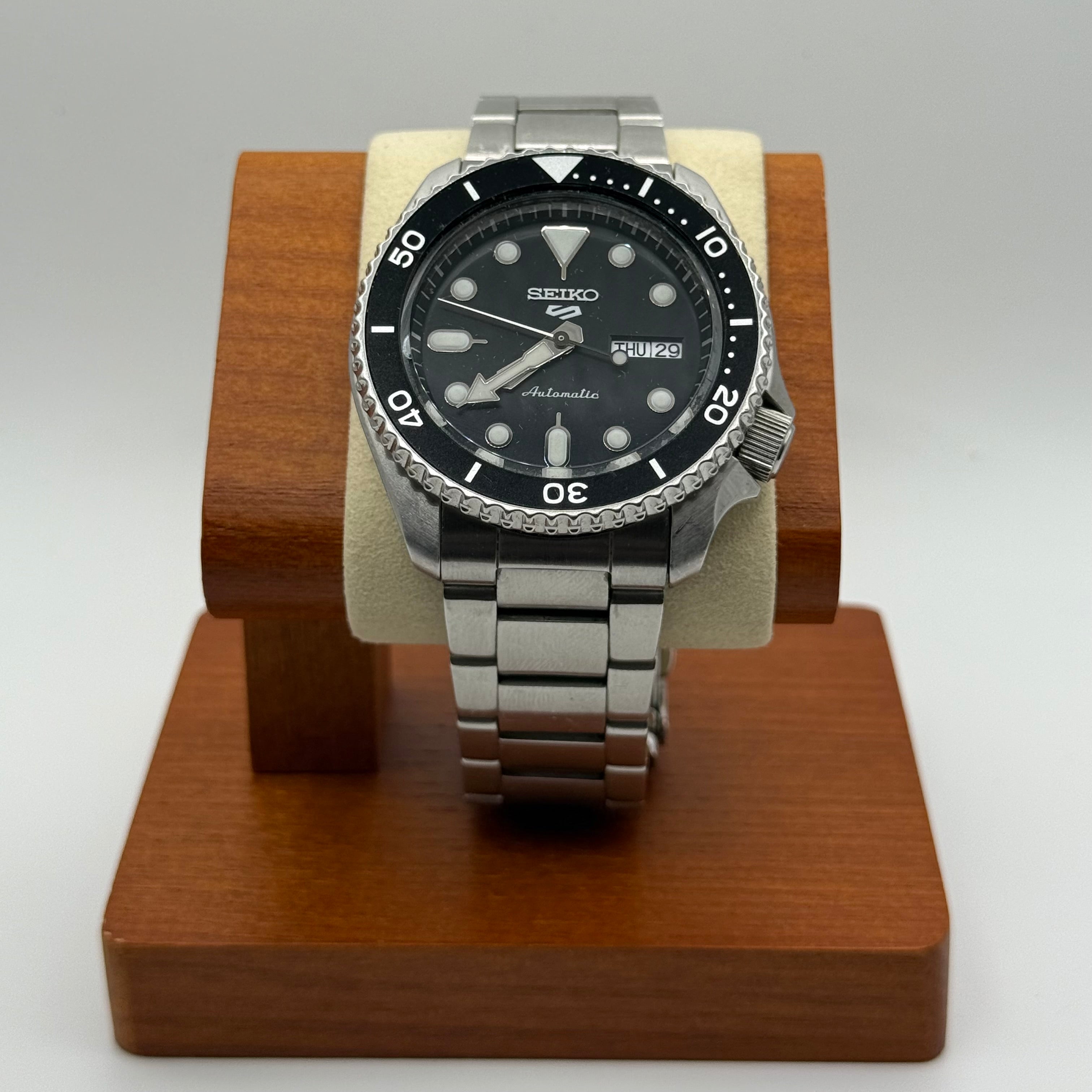 Seiko SRPD55k1 Black Dial Automatic-£174.99