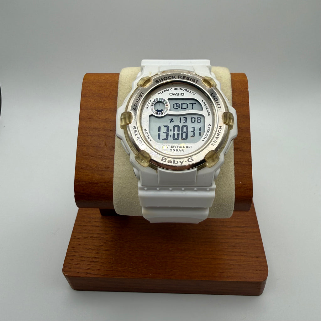 Casio Baby-G Shock Resistant Ladies Watch - White & Gold-£39.99
