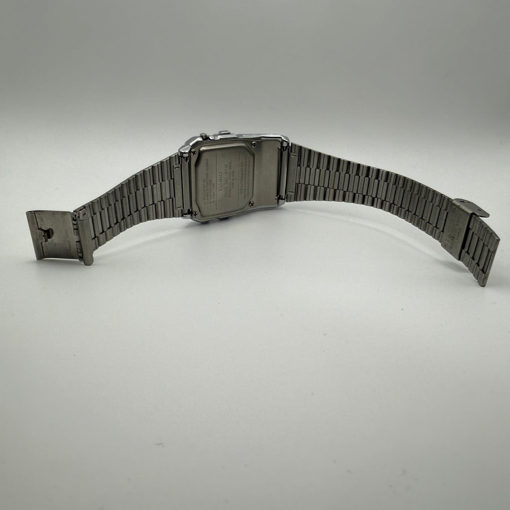 Casio BBC-11 Vintage Calculator Watch – Stainless Steel – Pre-Loved