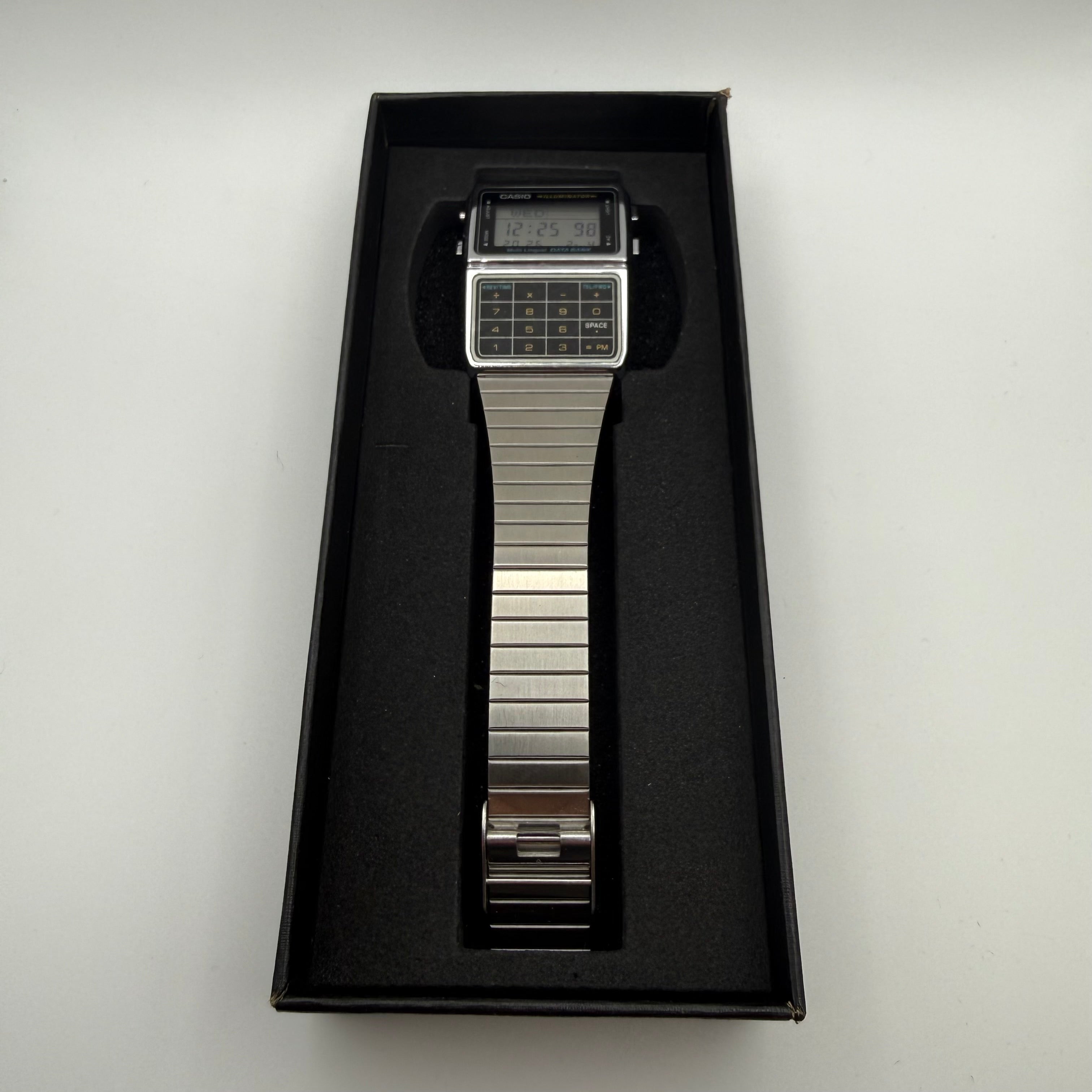 Casio BBC-11 Vintage Calculator Watch – Stainless Steel – Pre-Loved