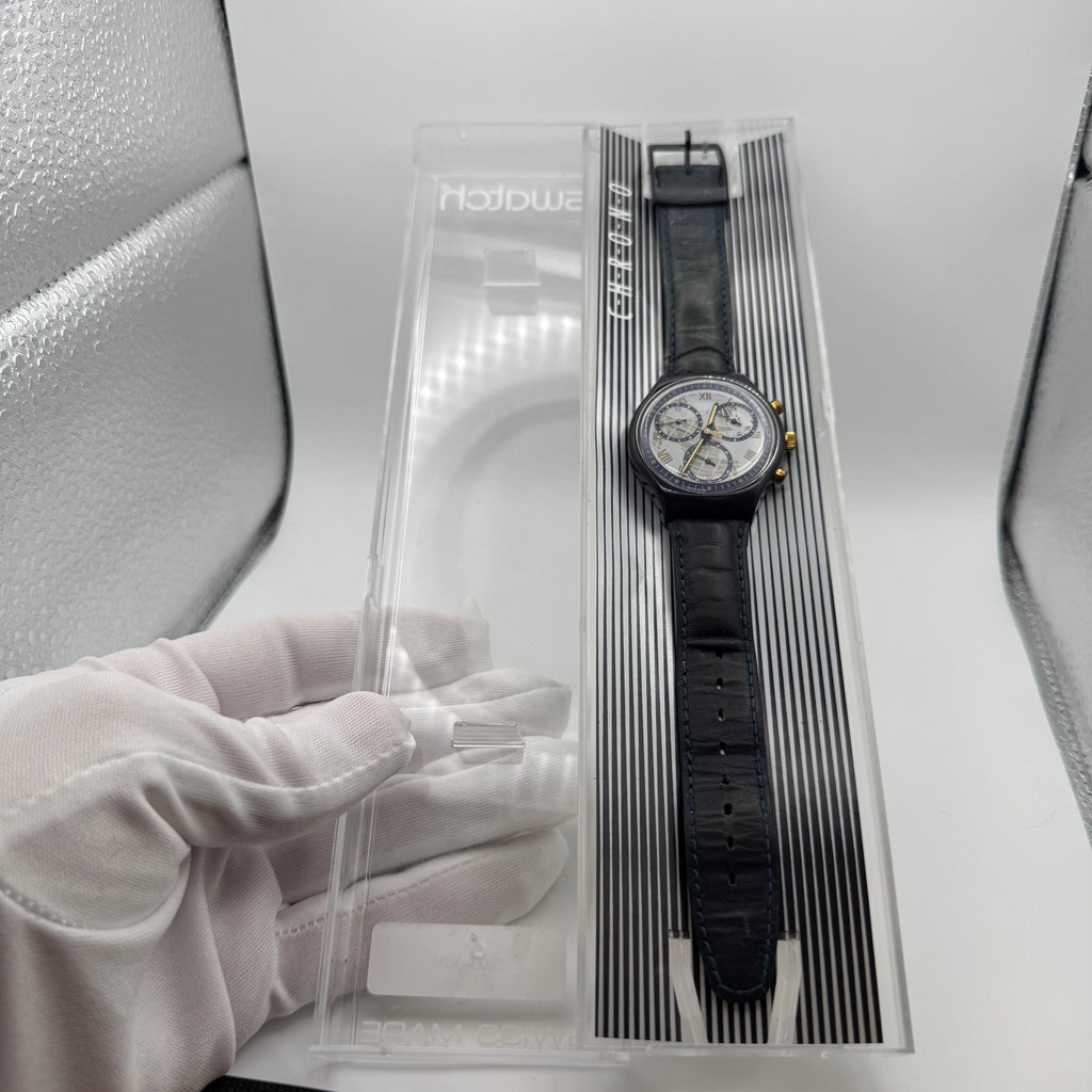 Swatch Swiss Quartz Chronograph – Roman Dial-£49.99