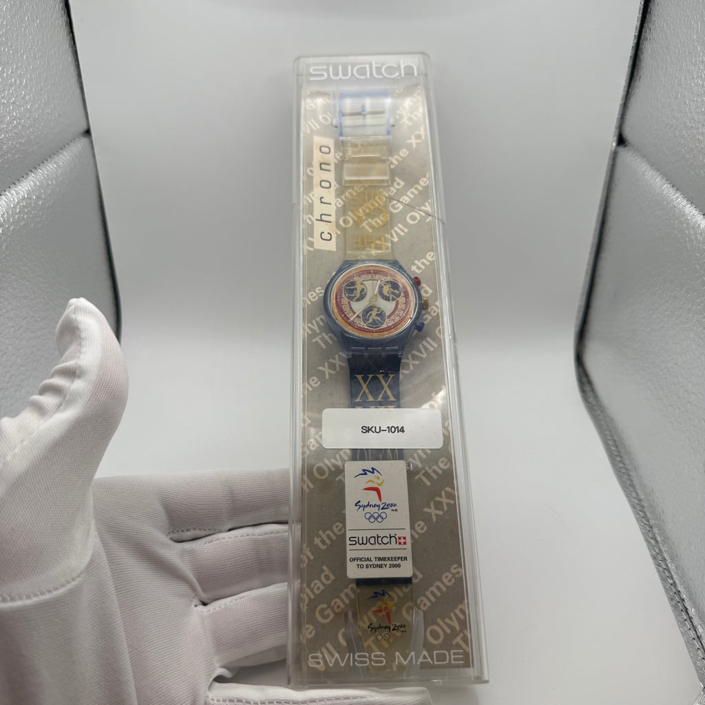 Swatch Olympic Games Sydney 2000 – Swiss Made (Unworn, Original Sticker)-£59.99