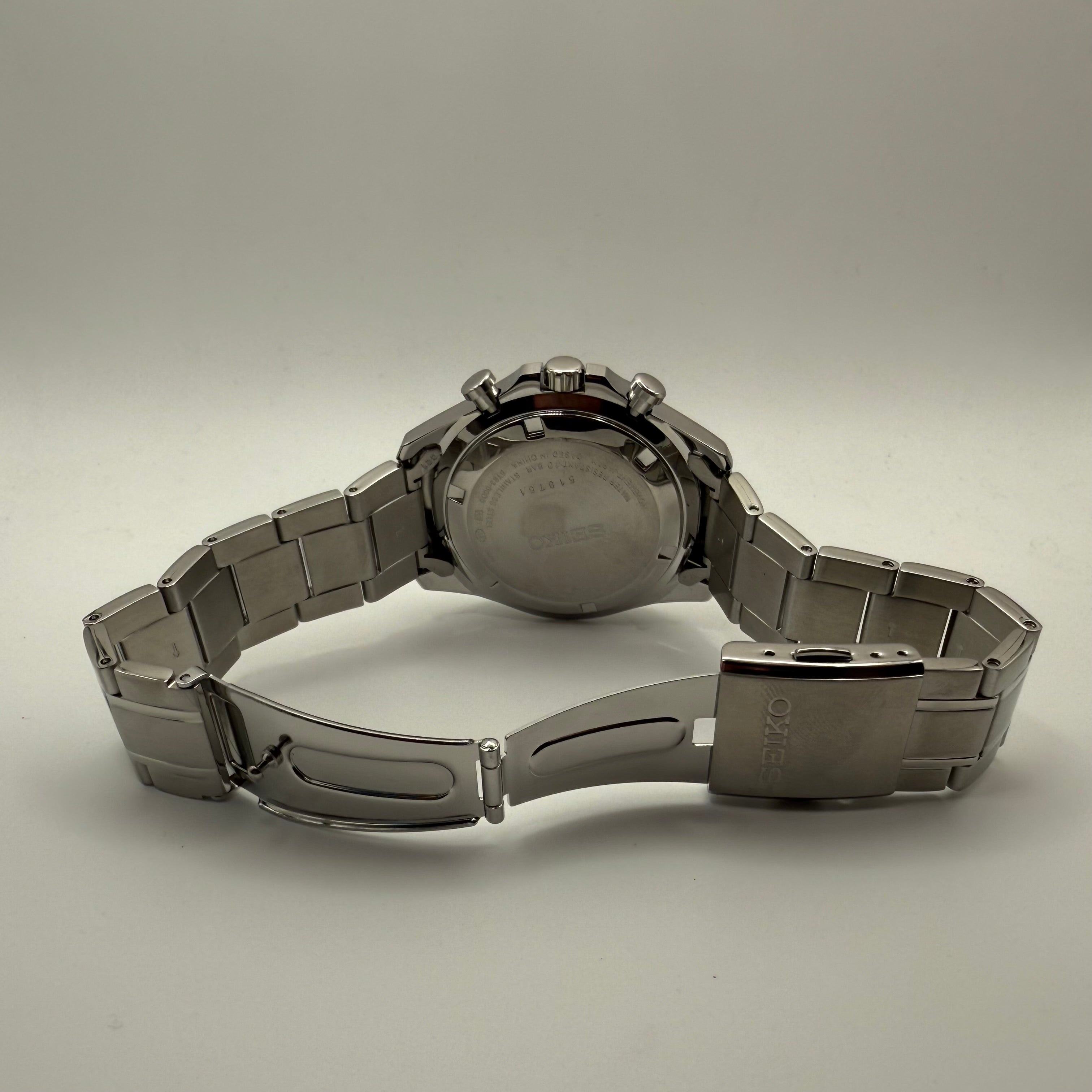 Seiko Chronograph Blue Dial-£179.99