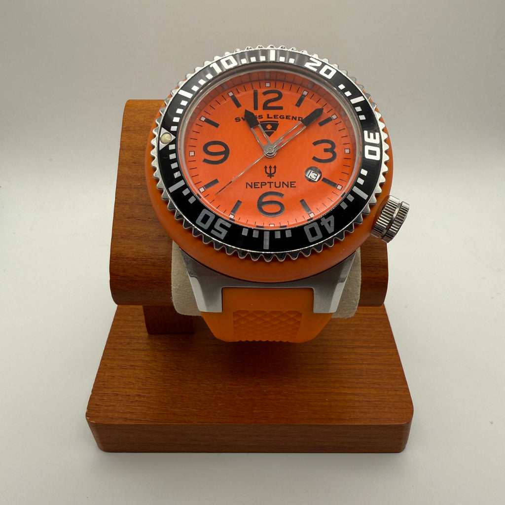 Swiss Legend Neptune Orange Diver-£79.99