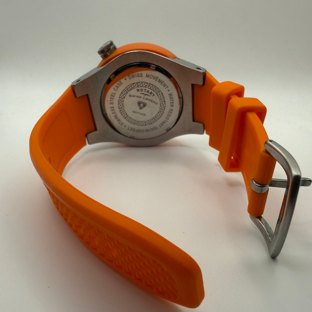 Swiss Legend Neptune Orange Diver-£79.99