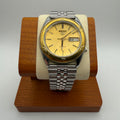 Seiko 5 Automatic Gold Dial Day-Date-£89.99