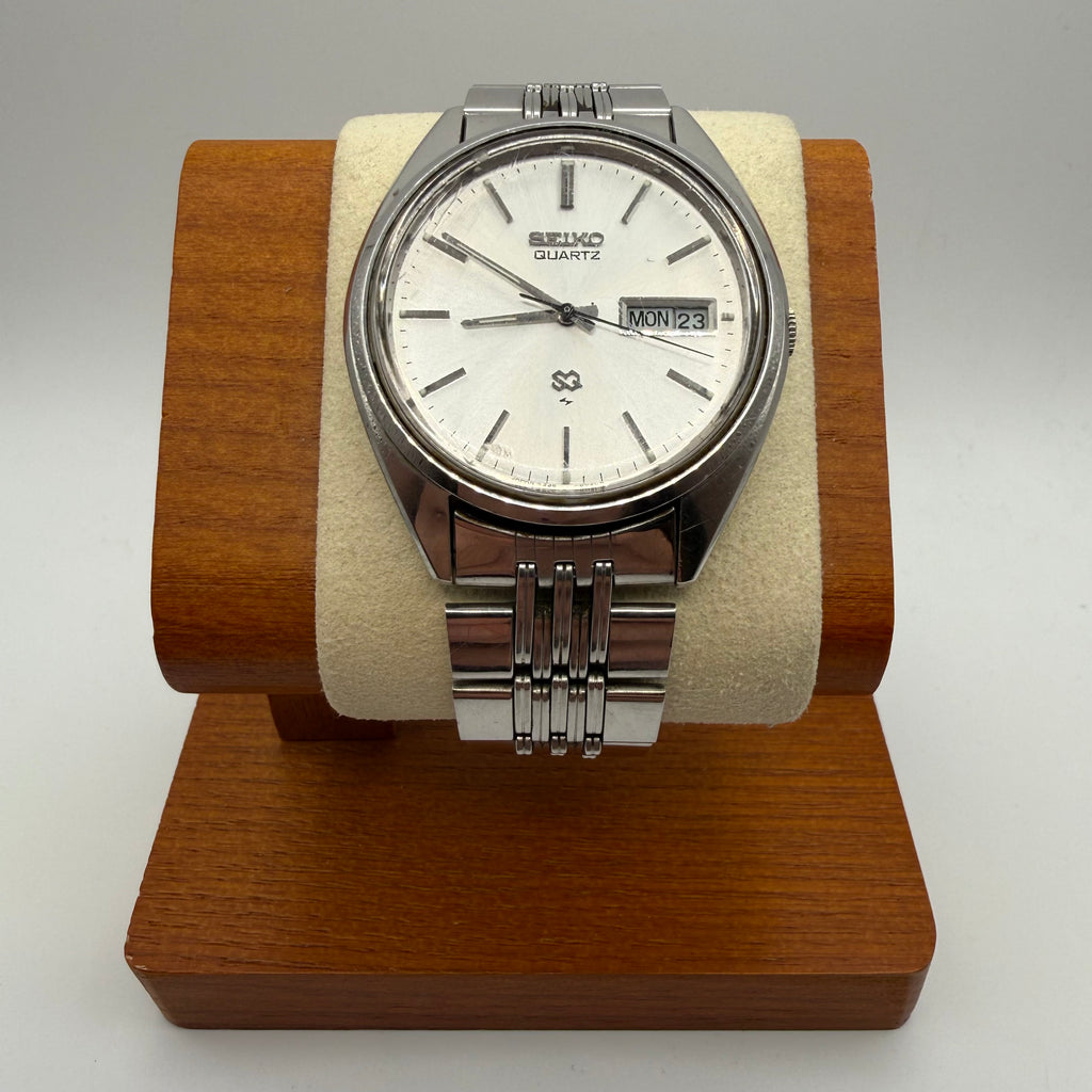 Seiko Quartz 1N21-00 Day-Date Stainless Steel Watch-£89.99