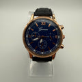 Geneva Rose Gold & Blue Dial Chronograph-£19.99