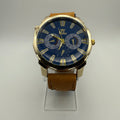 ShuXiai Gold Tone Blue Dial-£10.99