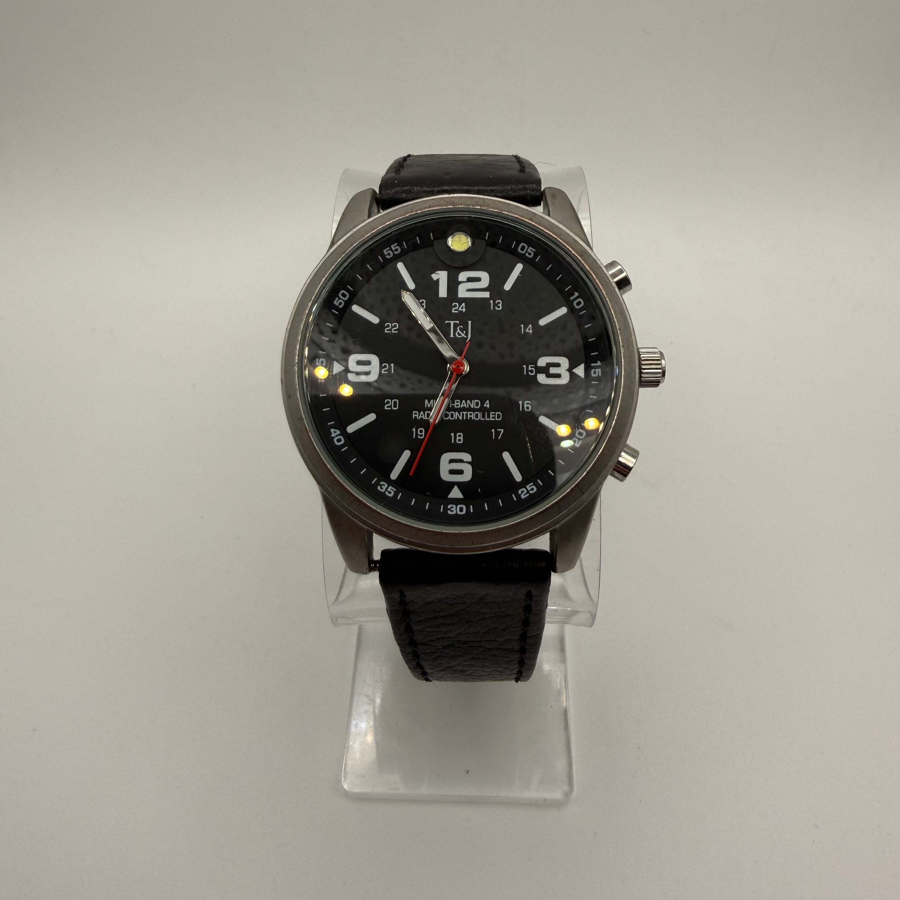 T&J (Twistock & Jones) Radio Controlled Multifunction Watch-£24.99
