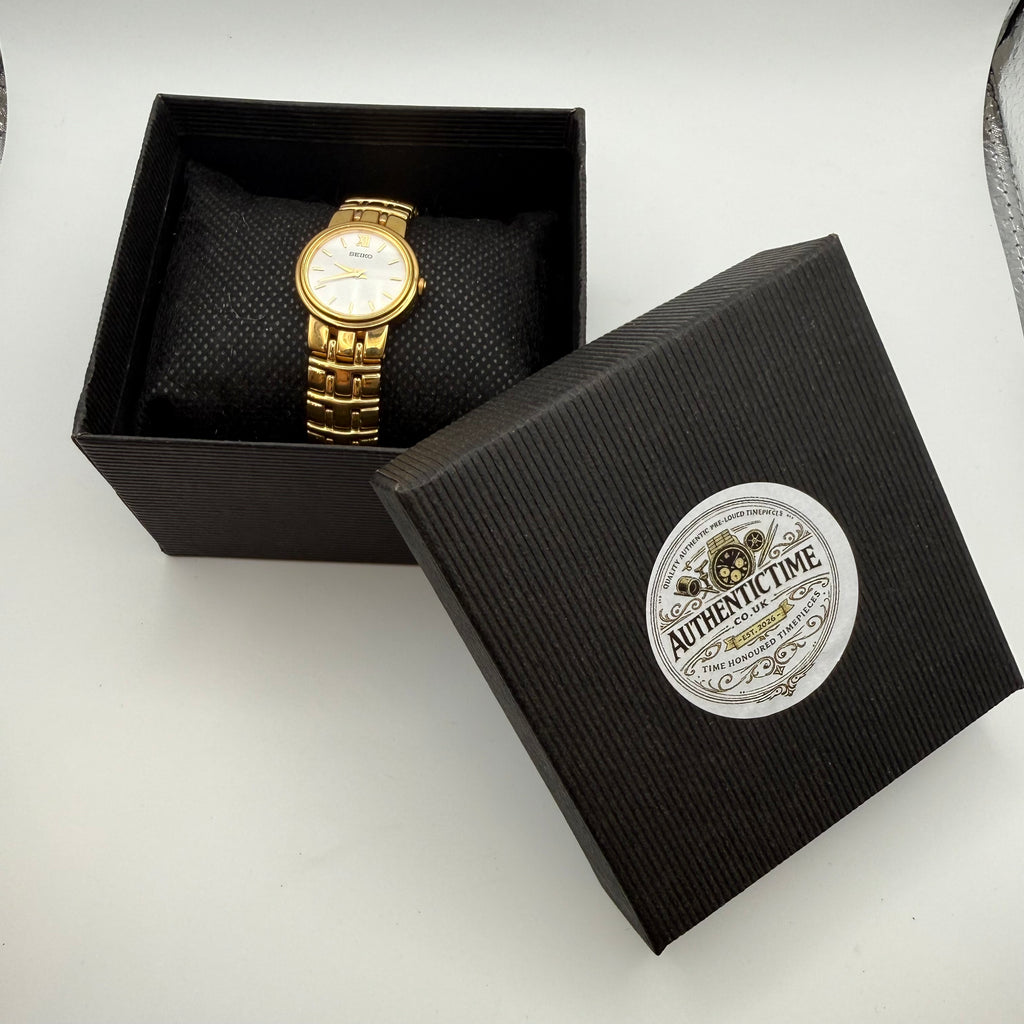 Seiko Gold Tone Ladies Watch- £39.95