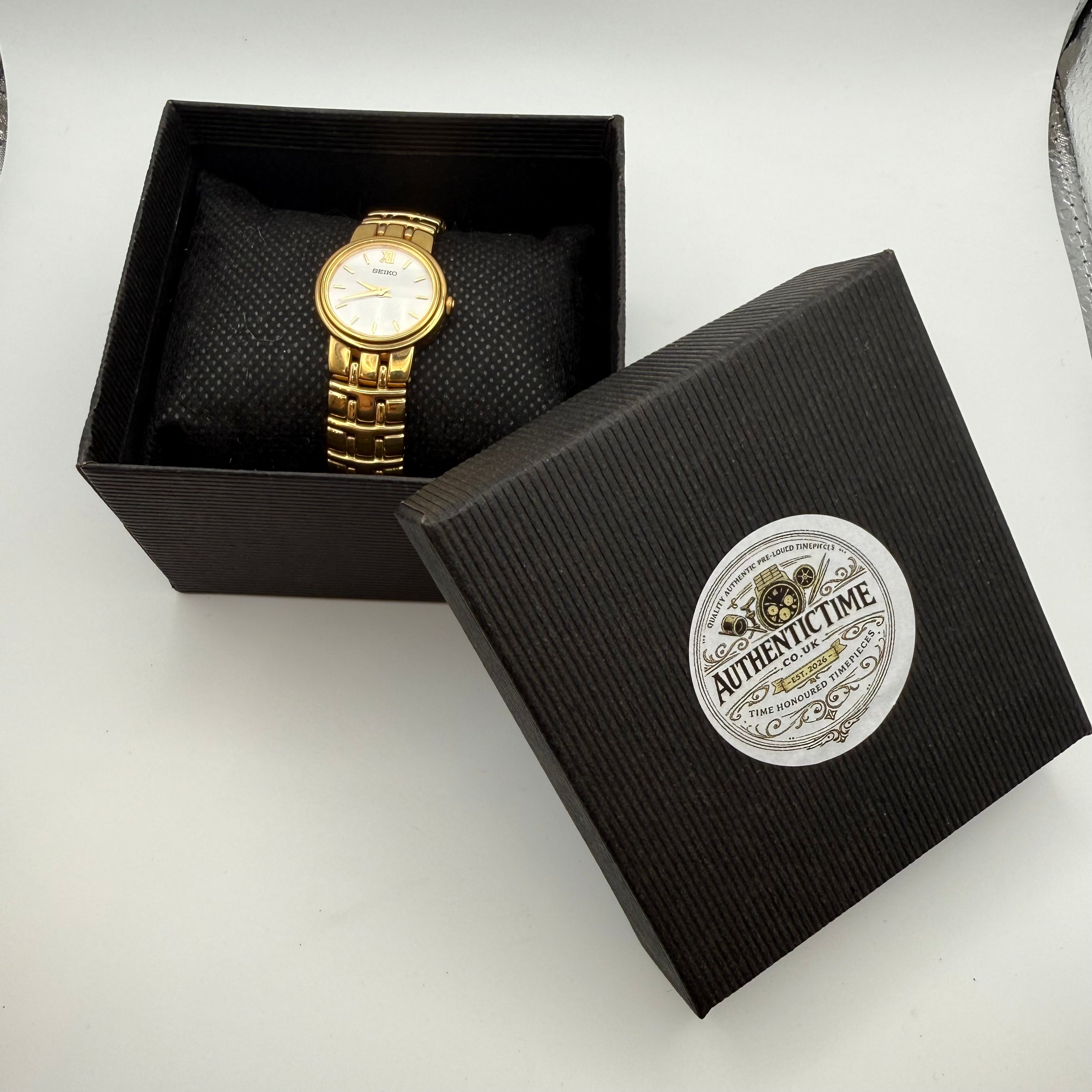 Seiko Gold Tone Ladies Watch- £39.95