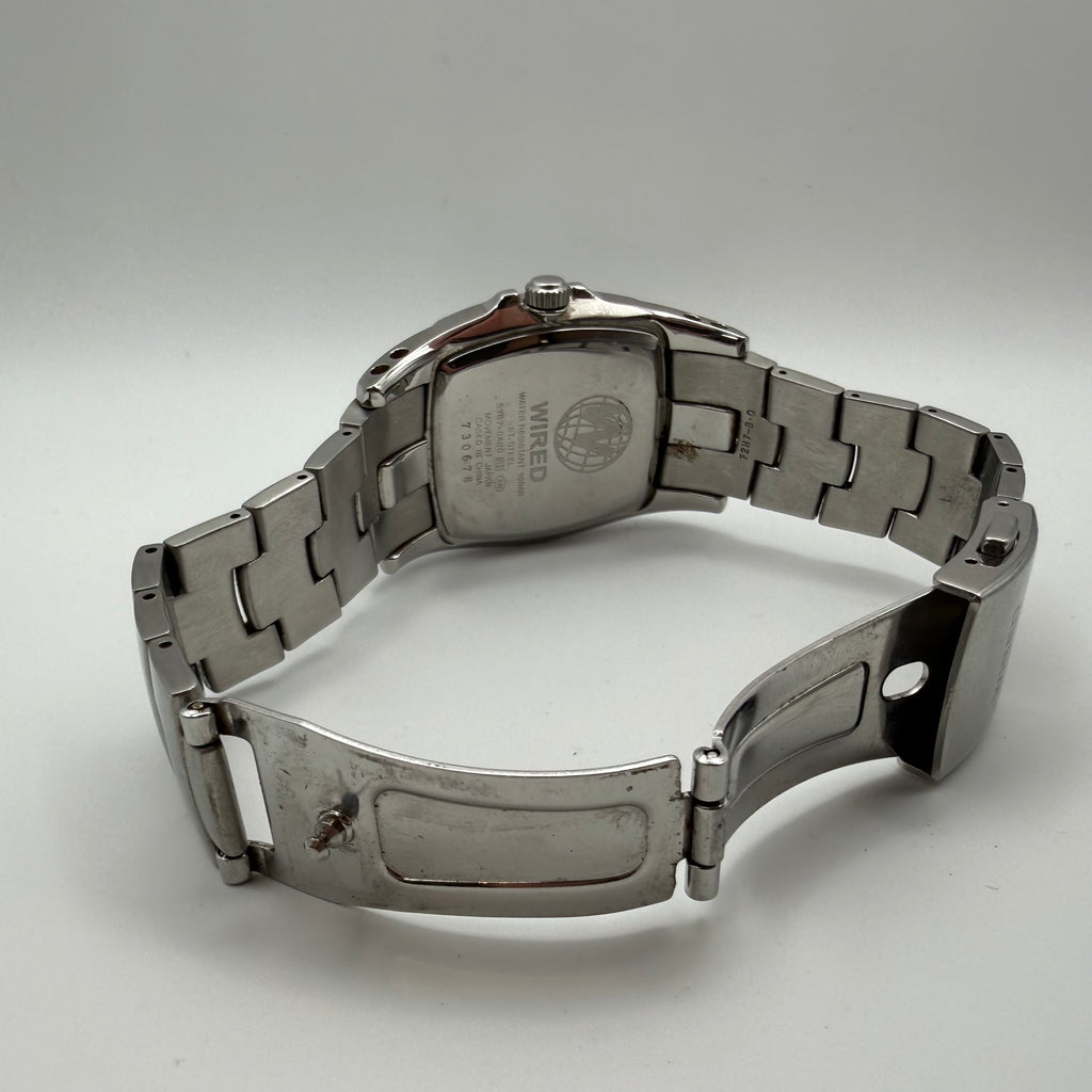 Seiko Wired 5Y67-0AB0 Stainless Steel Multifunction Quartz Watch- £59.95