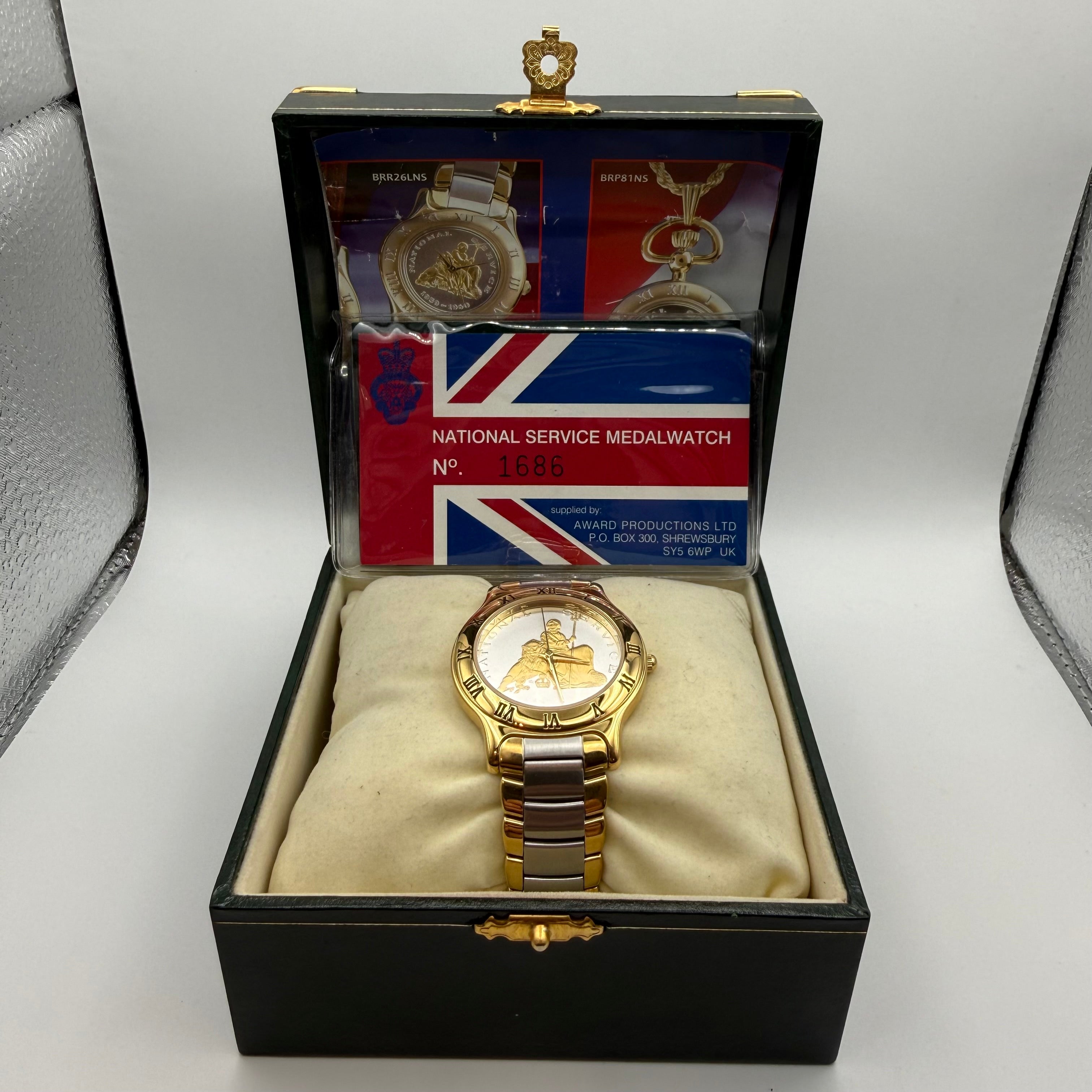 Coinwatch National Service Medal Watch No. 168- £39.95