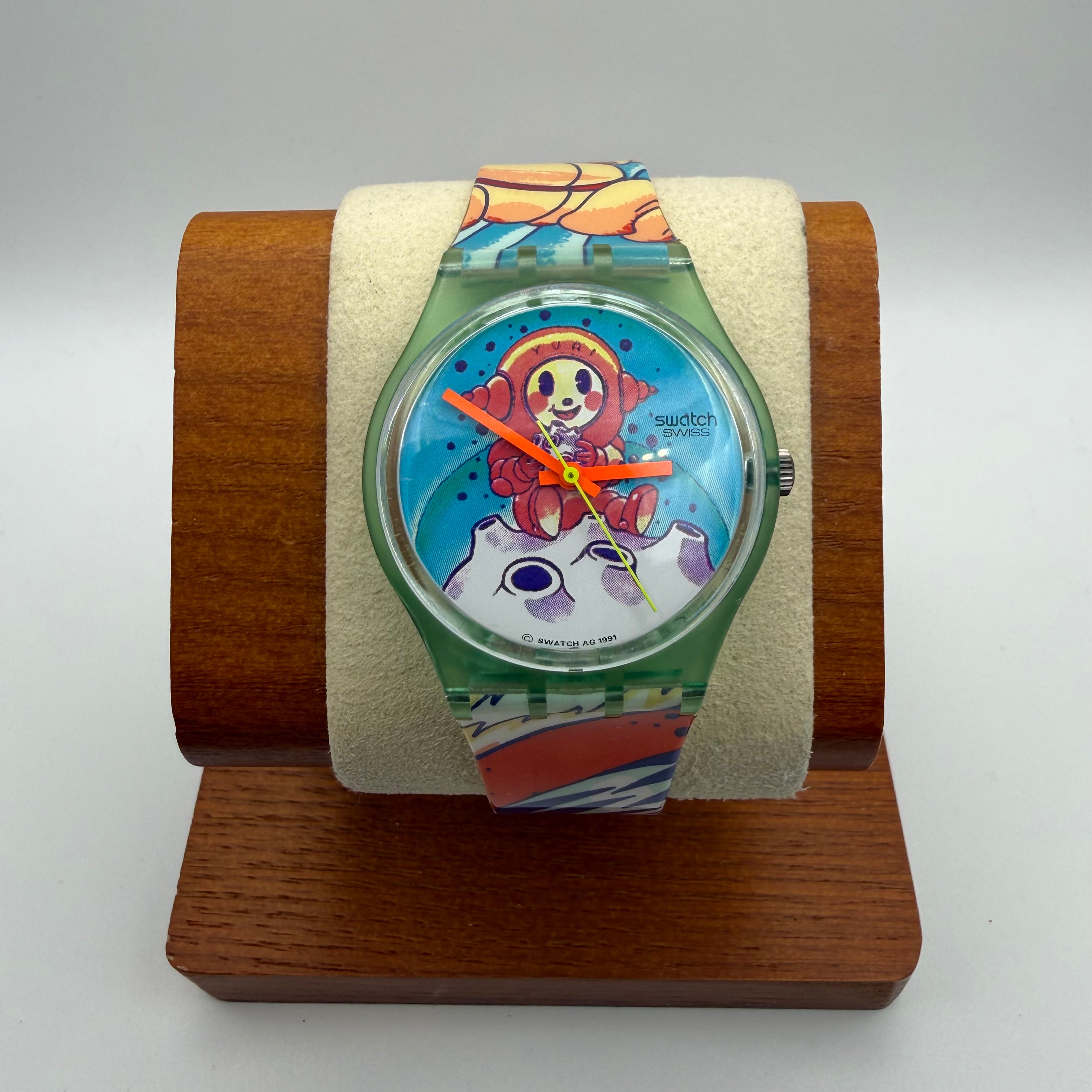 Swatch Swiss Vintage 1991 Astronaut Art Watch (Boxed- £79.99